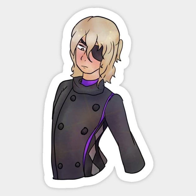 Ai The Somnium Files Nirvana Initiative Kaname Date Sticker And Others Sticker by nhitori